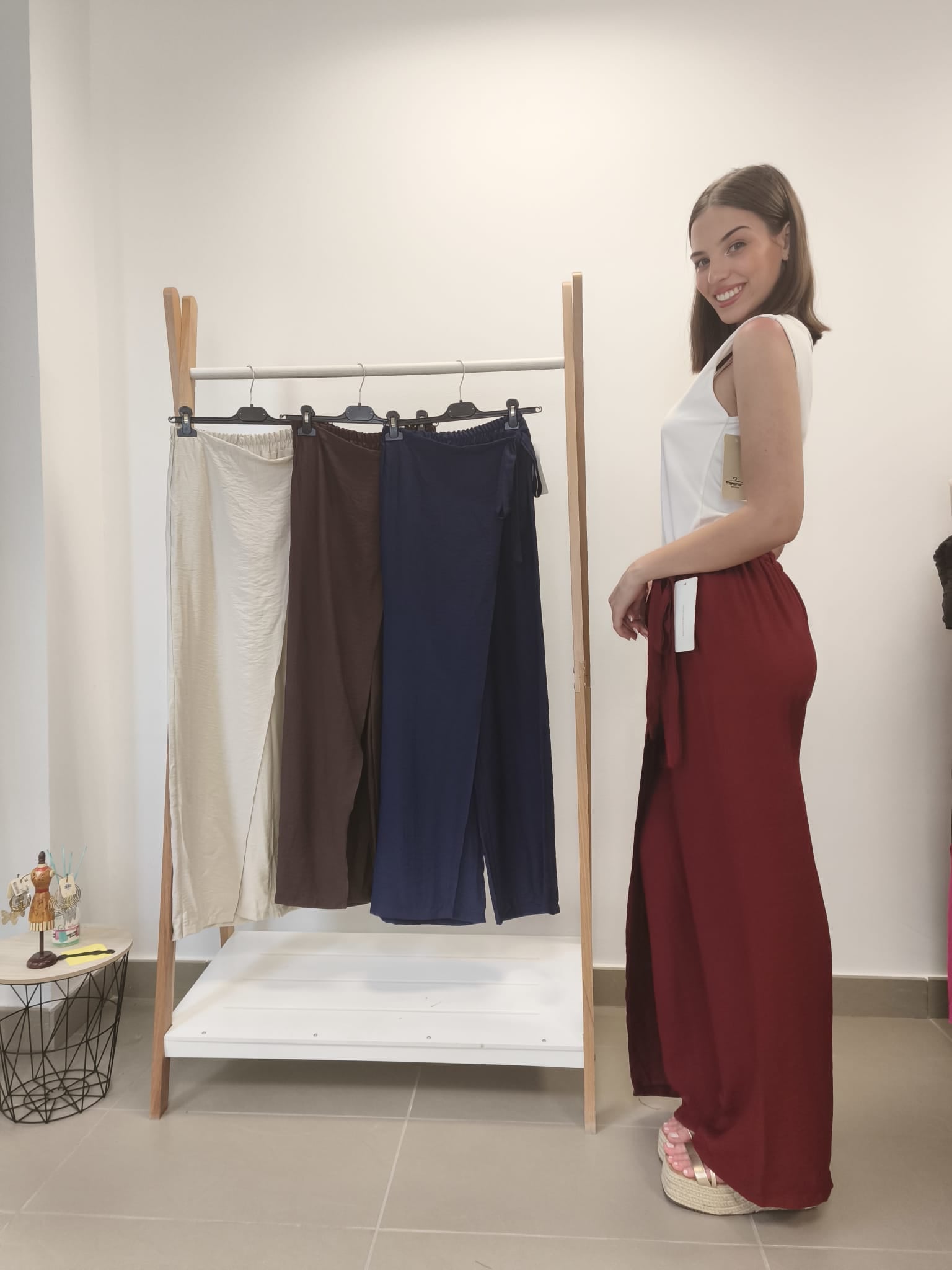 Pantalones desiguales