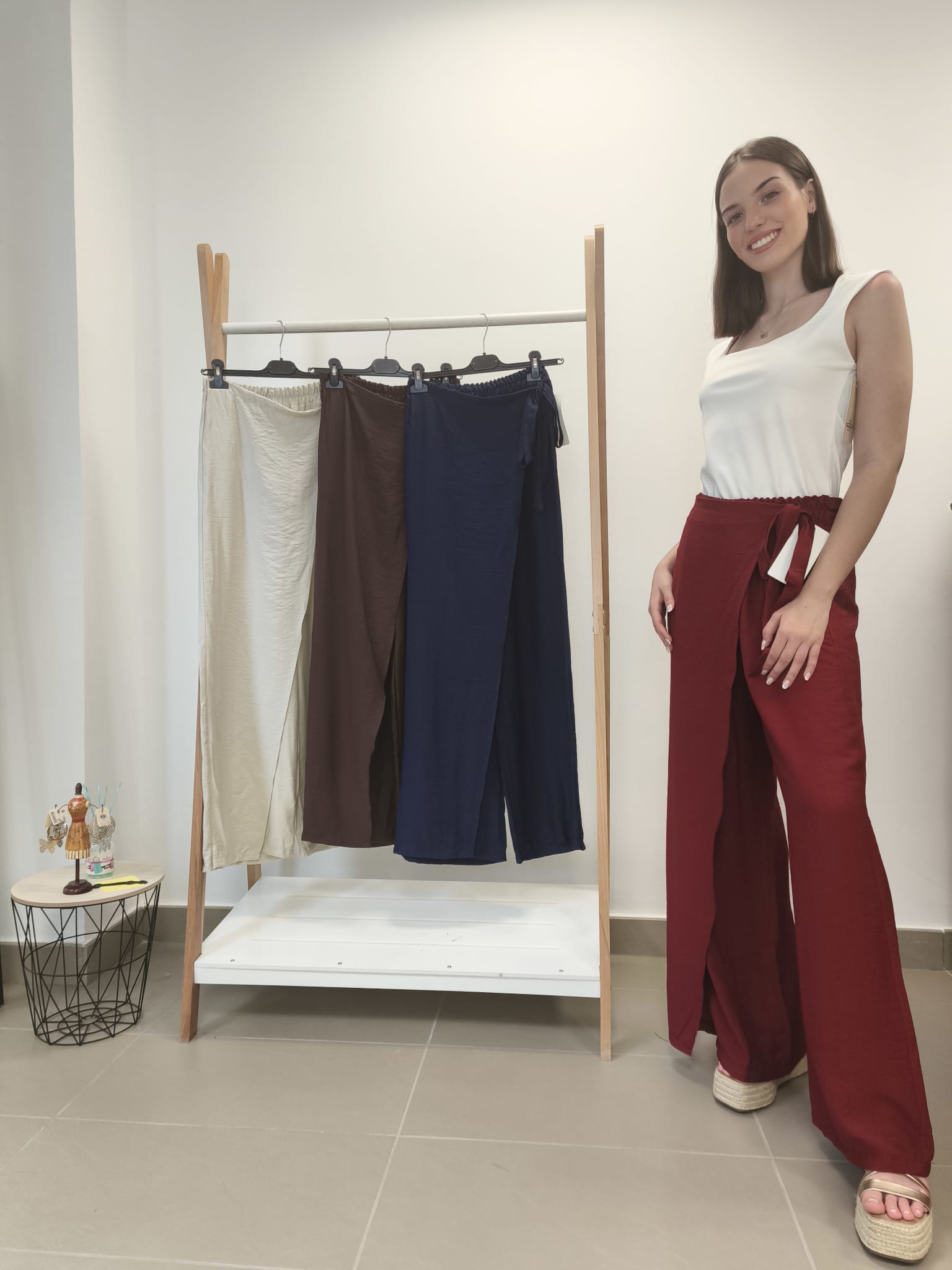 Pantalones desiguales