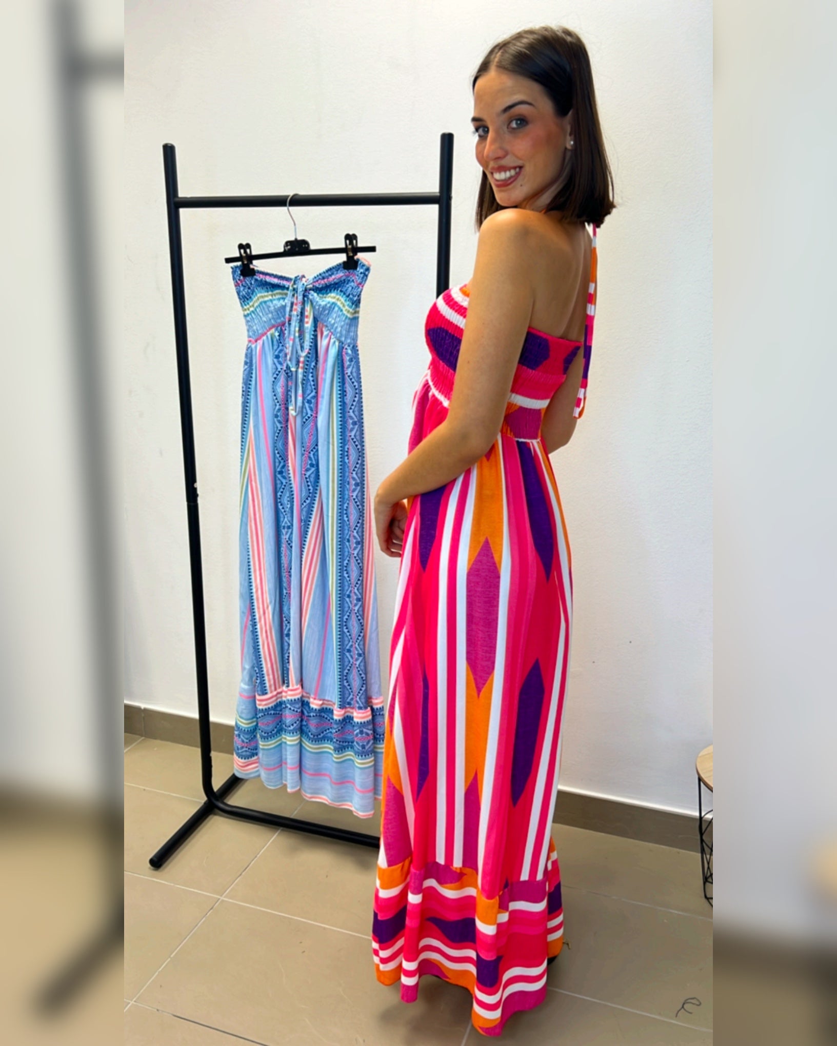 Vestido Largo Étnico Summer Vibes