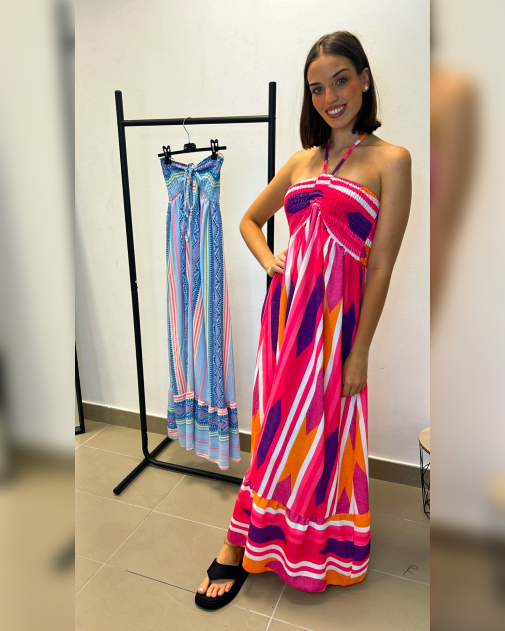 Vestido Largo Étnico Summer Vibes