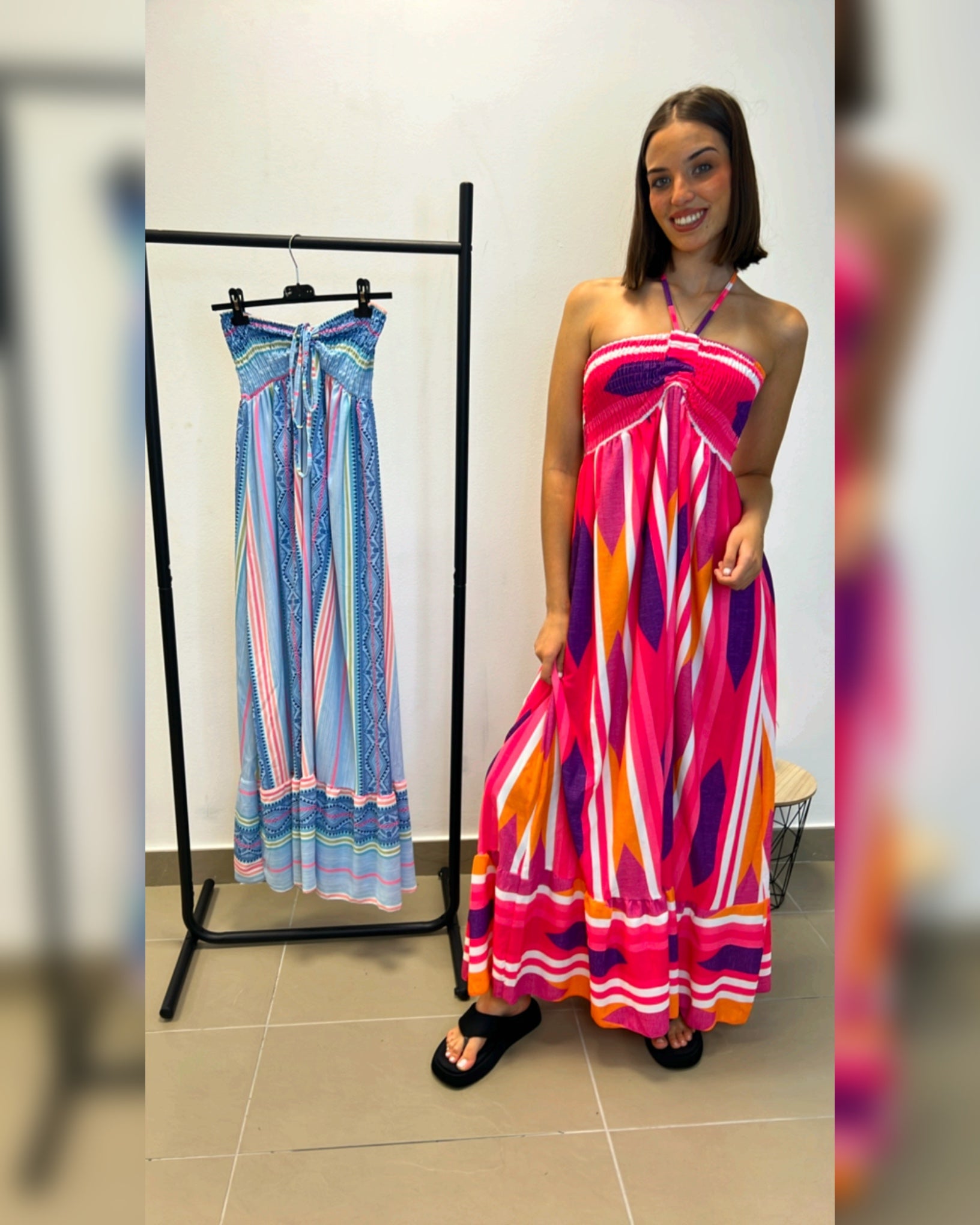 Vestido Largo Étnico Summer Vibes