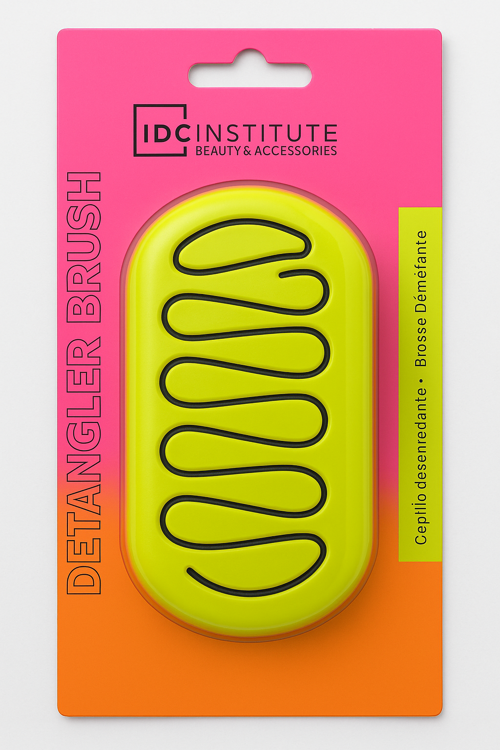 Cepillo Desenredante IDC Institute – Compacto y Eficaz