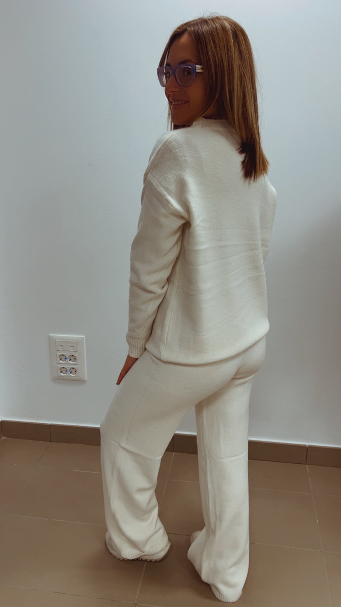 Conjunto de punto suave (2 piezas)