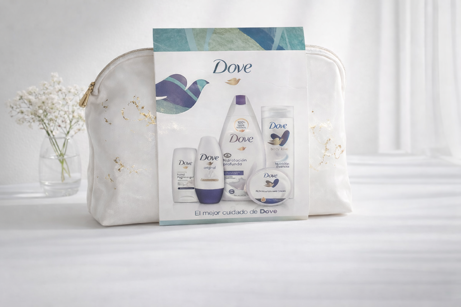 Set de Baño Dove Hidratación