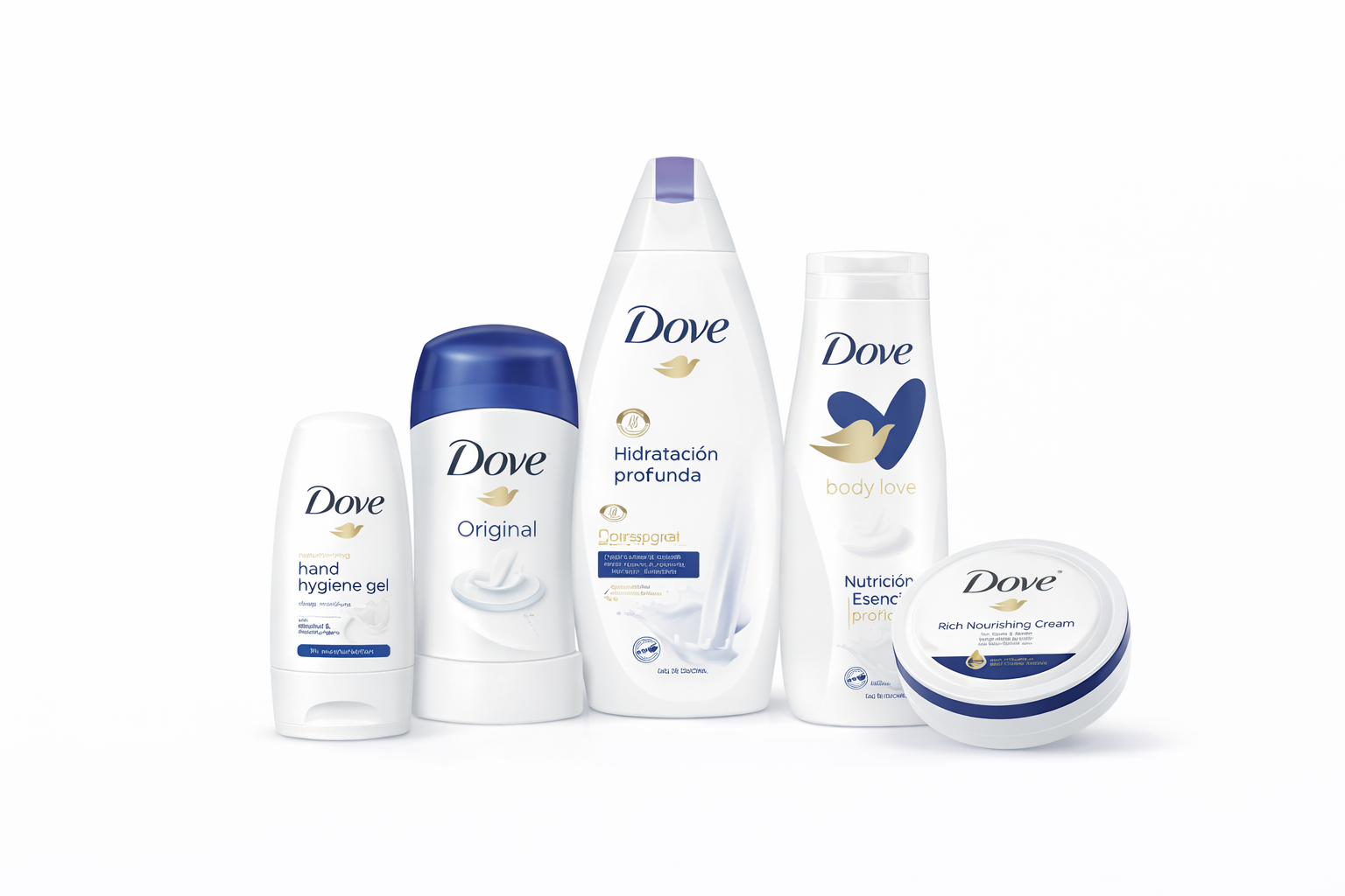 Set de Baño Dove Hidratación