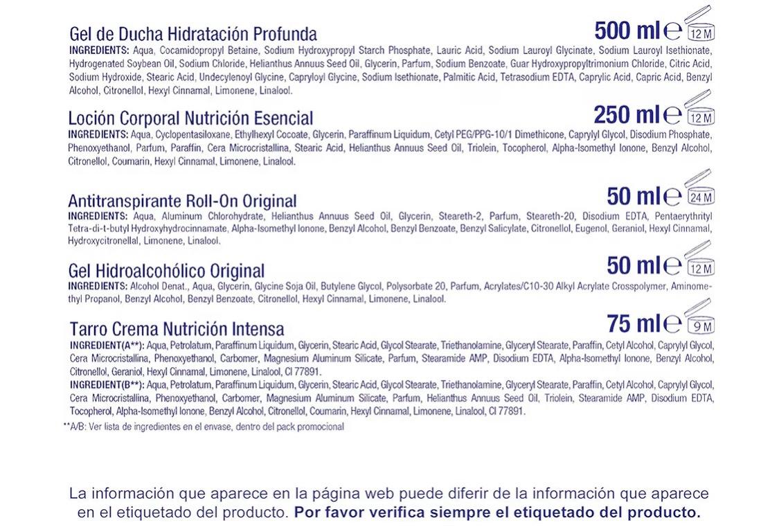 Set de Baño Dove Hidratación