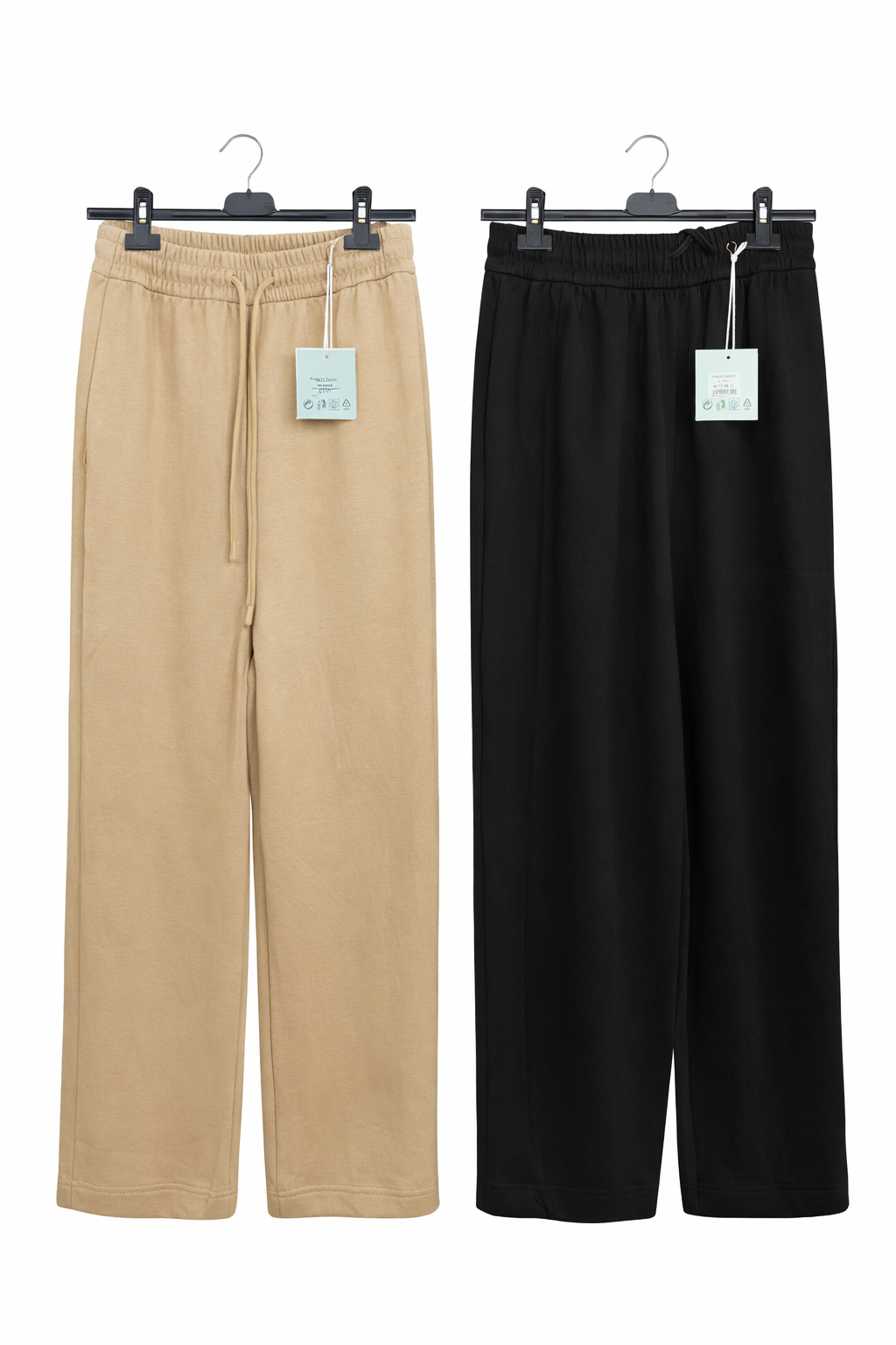 Pantalón fluido de cintura elástica – 4 colores